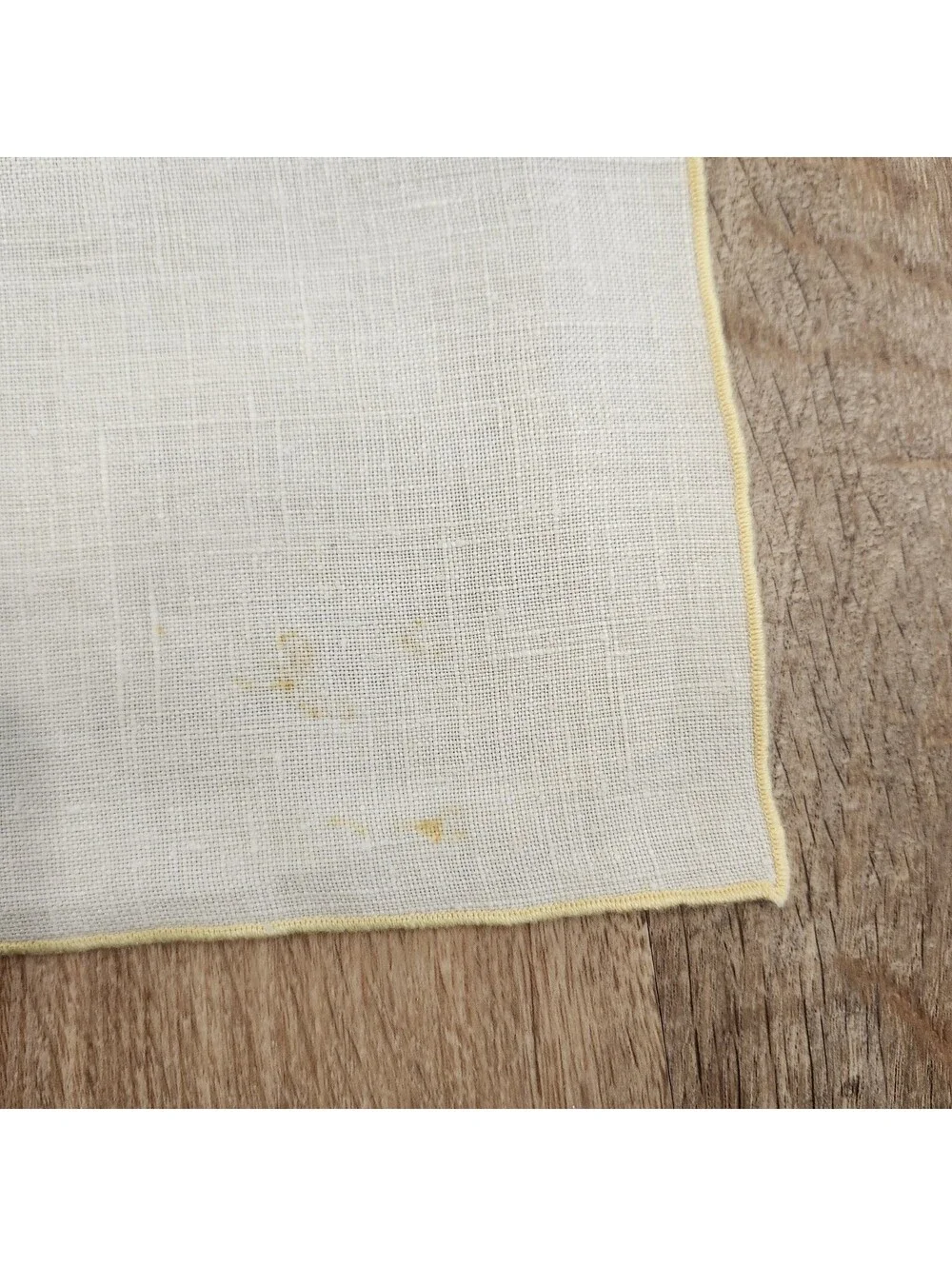 Vintage Madeira? Style Hand Embroidered Linen 4 Placemats Floral Rose Whimsical
